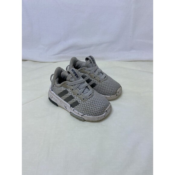 Adidas Baby Racer TR 2.0 H04462 Running Shoe Unisex Grey 4K Infant Sneaker - Picture 1 of 6